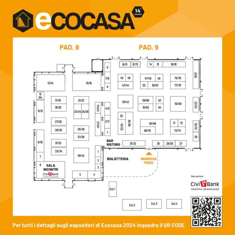 mappa2024 Ecocasa Fiera di PordenoneEcocasa Fiera di Pordenone